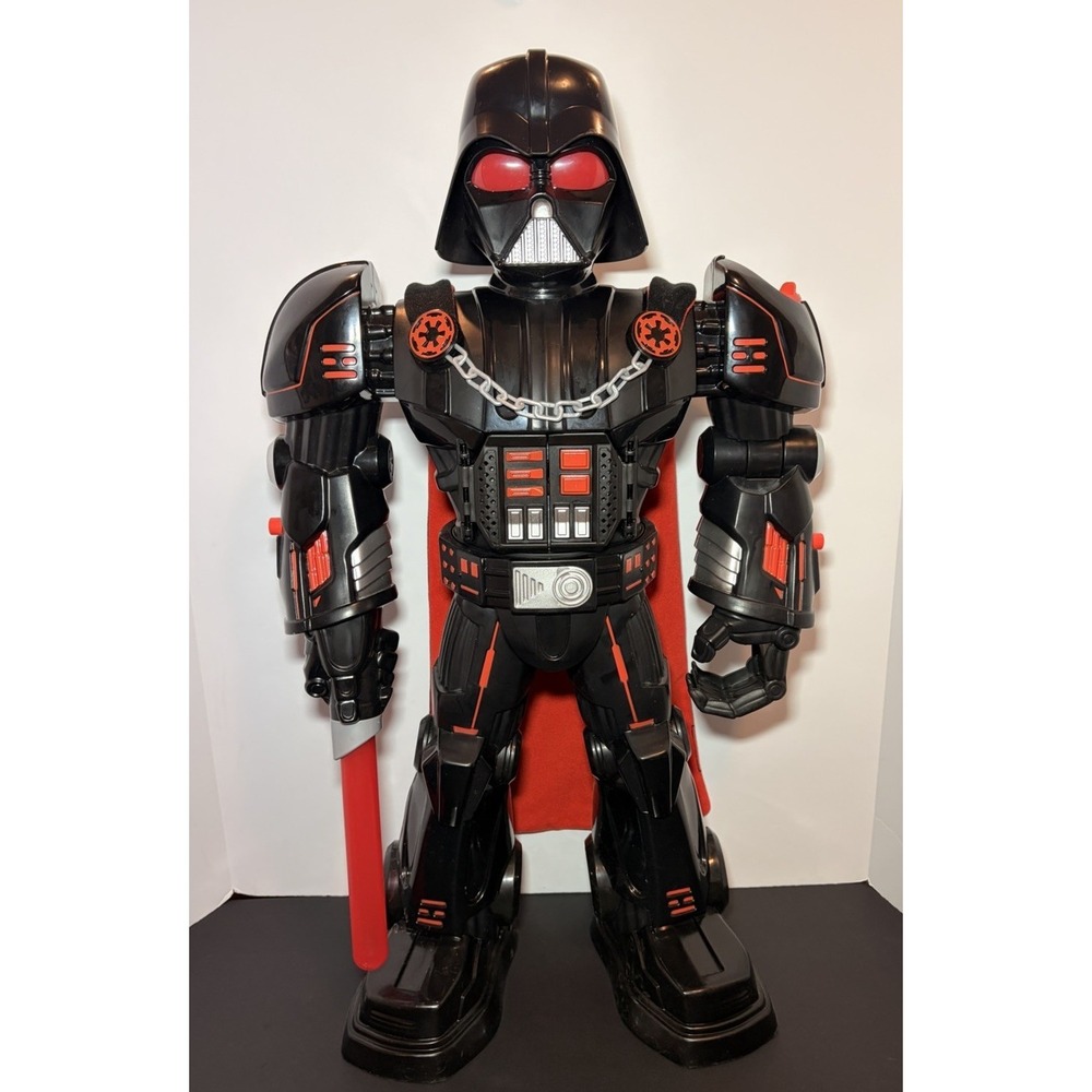 Fisher-Price Imaginext Star Wars Darth Vader Bot Deluxe‎ 2ft Toy, Lights Sounds
